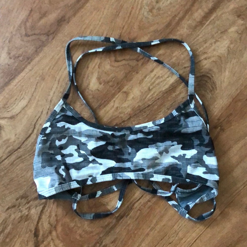 Camouflage Grayson Jolyn Swim Top